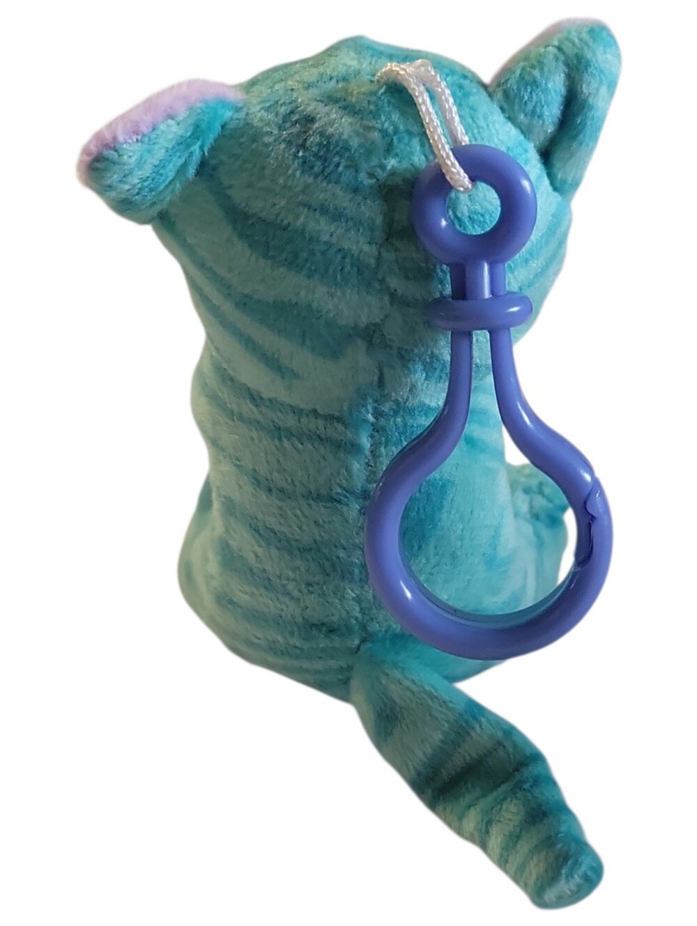 Winkeez Cat Plush Caitlin Backpack Clip 4โ MVP 2021 Blue Sparkle Eye Beanie - Picture 3 of 8